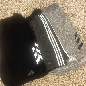 Men’s Adidas Shorts bundle - Black and Gray